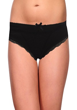 Primark Black Trim Lace Hipster