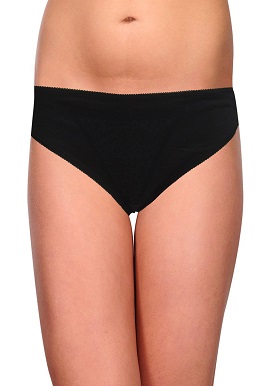 Primark Cotton Soft Black Brief