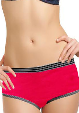 Women's Comfort Soft Waistband Stretch Cotton Hipster(PK Of 2)