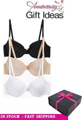 Anniversary Pack-Three Luxury Extreme Push Up Bras