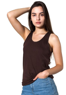 Perfect Fit Solid Brown Women Vest Cami Tank Top