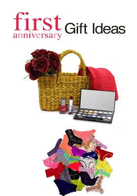 Luxury First Marriage Anniversary Gift Hamper For Her