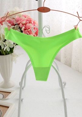 Luxury Neon Green Seamless Thong(Sold Out)
