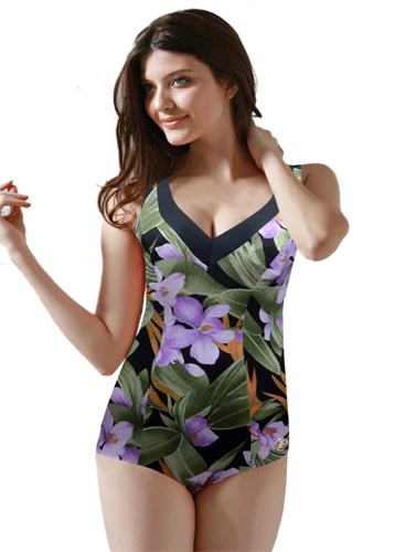 Glumann Tropical Garden Hue Back Swimsuit