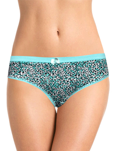 Basic ♥One Cheetah Print Bikini Brief