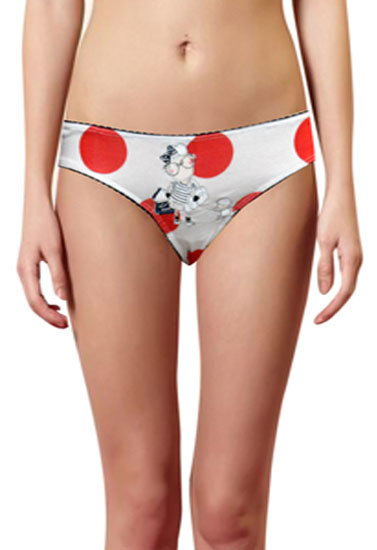 Girl's Comfy Everyday Wear Set Of 2 Underwear