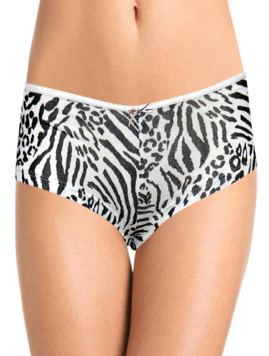 Secret Possessions Tiger Print Boyshort Underwear