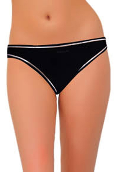 Kookai Lady's Plain Black Bikini Bottom