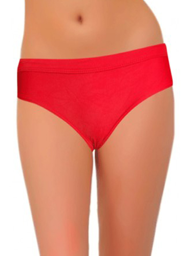Women's Red Hello Kitty Print Bikini Bottom