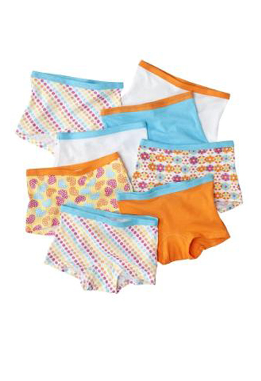 Wholesale lot of 8 Assorted Full Coverage Boyshorts