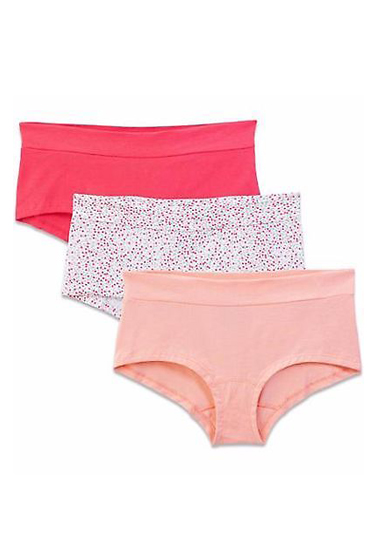 Bpc 3XL,4XL,5XL Ultra Soft 3 Assorted Briefs + 1 Free Bra