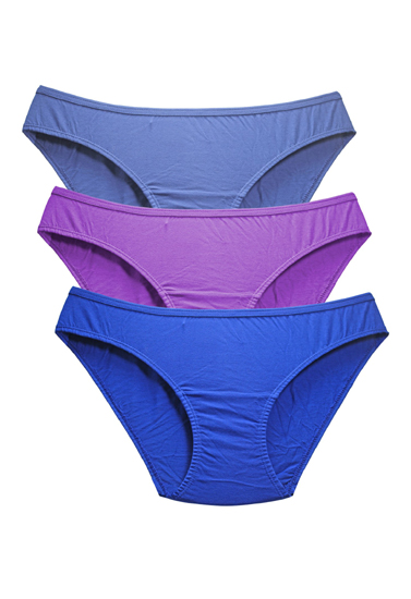 Cotton comfort 3 pack bikini brief