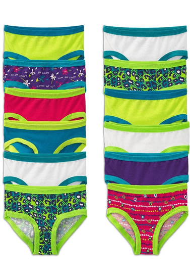 Wholesale Lot 12 Cotton Comfort Hipster Panties