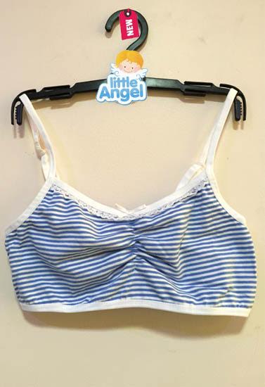 Bpc Striped Print Cotton Young Girls Training Bra