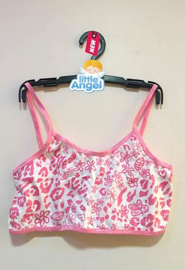 Freespirit Kids Classic Floral Print Crop Bra