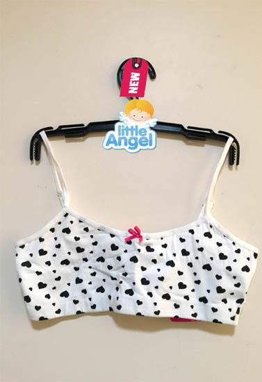 Primark Cute Heart Printed Perfect Crop Top Bra