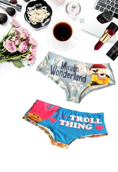 Secret Possessions Cartoon Printed Intimate Panty-2