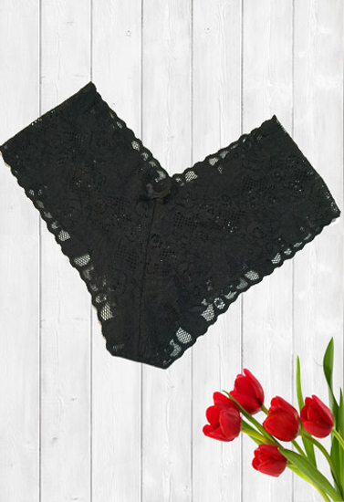 Sexy Black Lace Boyleg Panty(sold out)