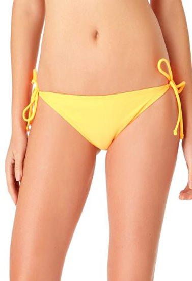 ♥Ladies Yellow Side Tie Bikini Bottom