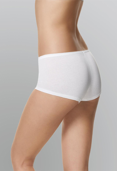Unisex Perfect Fitted Light Control Cotton Boyshort Panty