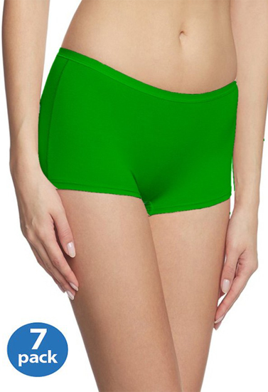 Unisex Ultimate Feel Good Boyshort Panties 7 Pair Pack