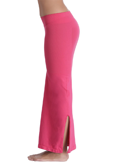 Sexy Pink Sliming Saree Shapewear