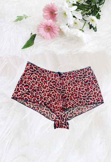 Gangna Leopard Print Low Rise Boyshort In L