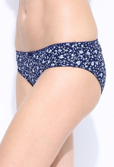 DIXCY JOSH Pk Of 3 Floral Print Plus Size Panties