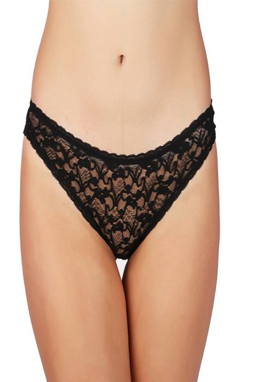 Undiz  Amazing Black Hipster Thong