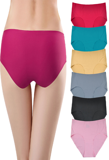 Women's All Time Favorite Seamless Panties For Men Pk Of 6