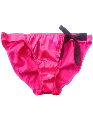 La Senza Heart Breaker Neon Pink Bikini Brief