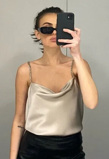 Silk Satin Sexy Strap Camisole