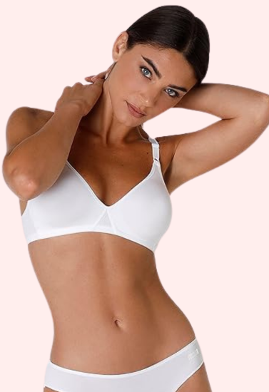 Non-Wired Full Coverage Cotton Bra (Pack of 2)