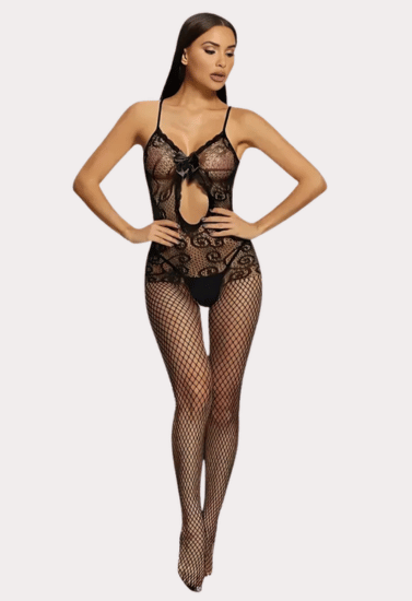 Sweet Temptation Lace Bodystocking