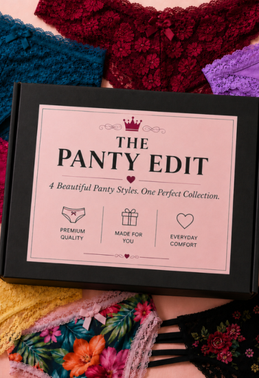 The Luxury Panty Edit — Vol. 01: Four Styles, One Edit